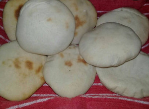 Una foto de Pan pita