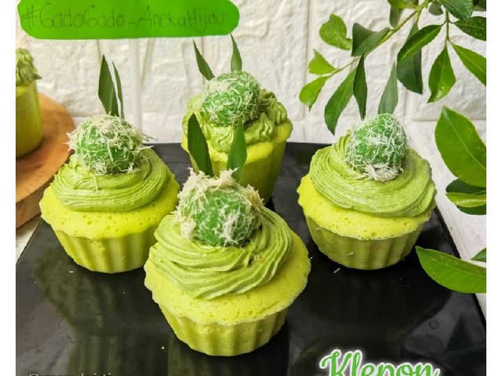 Resep Klepon cupcake Yang Rasanya Juara Banget