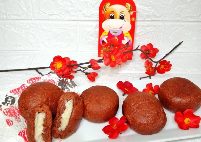 Mudah Banget Membuat Resep Donat Redvelvet filling keju