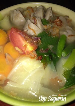 Foto resep Sop Sayuran