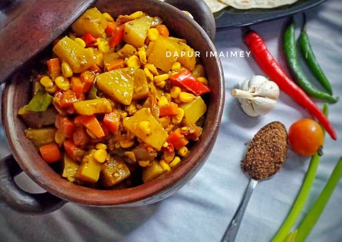 Vegetable Curry (indian food)