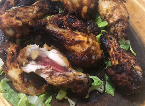 Una foto de Alitas con salsa buffalo casera 🕶 en air fryer