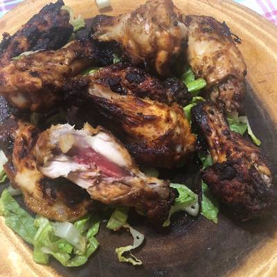 Alitas con salsa buffalo casera ? en air fryer Receta de Gloria de  Orellana- Cookpad