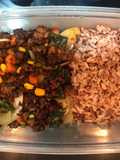Daging cincang kari kering Bujang