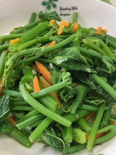 蒜炒龍鬚菜 的食譜成品照片