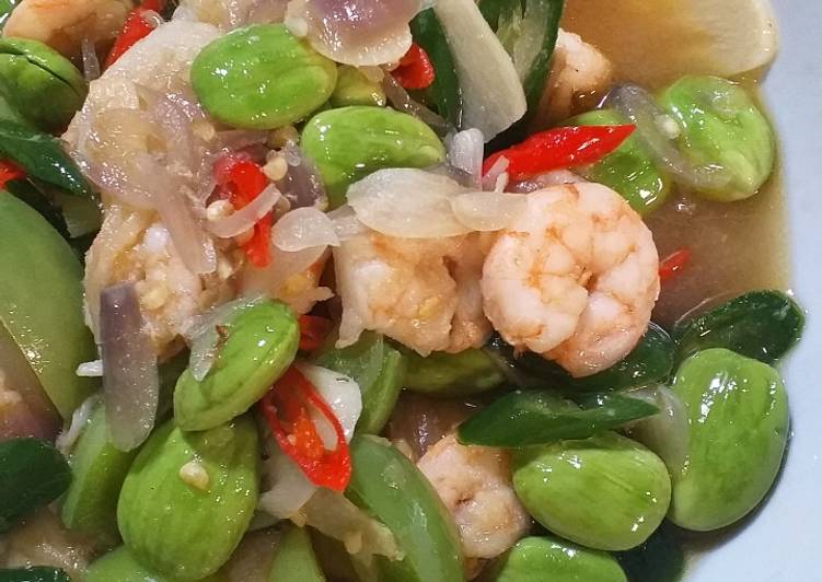Tumis Udang Pete