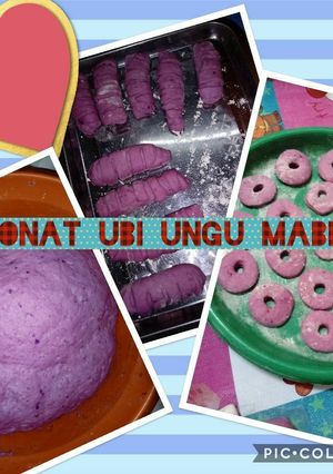 Foto resep Donat Ubi Ungu ala MaBie