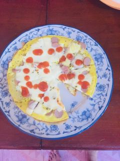 Foto resep Pizza kentang sosis teflon