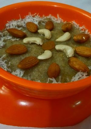 A picture of Banana halwa.