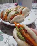 Baos veggie súper fáciles