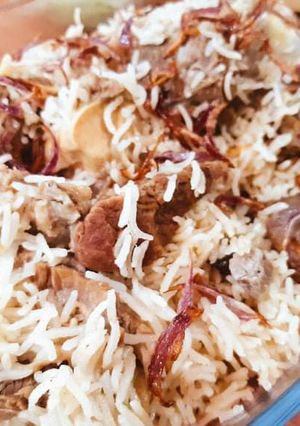 A picture of Mutton Pilau.