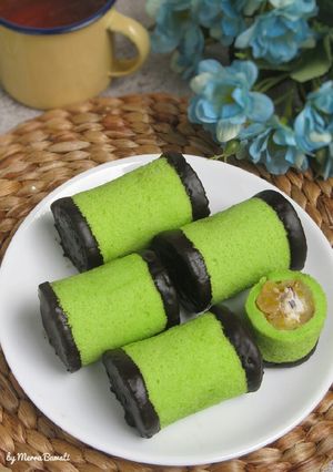 Foto resep Banana Roll Cake