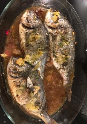 Une photo de Daurade au citron