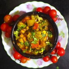 A picture of Bottle gourds Sabji.