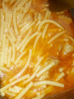 Una foto de Fideos a la cazuela