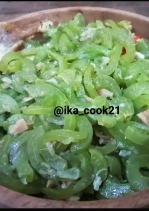 Foto resep Tumis Pare Belut Ikan Asin