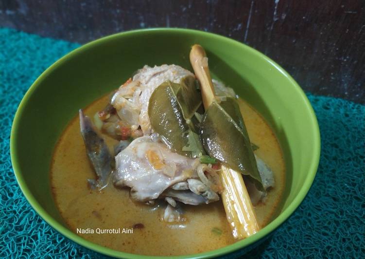 Resep Kare ayam instan Anti Gagal