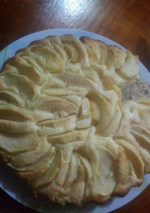 Una foto de Tarta de manzana fácil