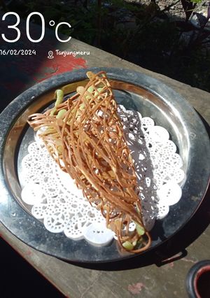 Foto resep Jajanan jaring laba-laba