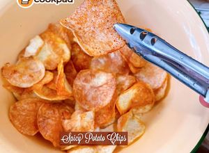 Gambar 👩‍🍳Spicy Potato Chips