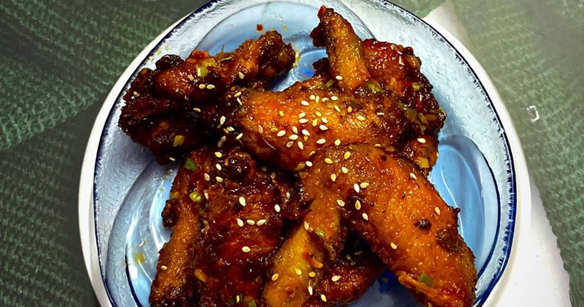 Baked Honey Garlic Chicken Wings Recipe by ayndrila dutta - Cookpad