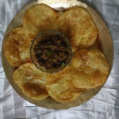 A picture of Mutton kheema.