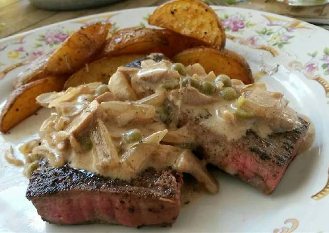 Recipe of Quick Steak Diane