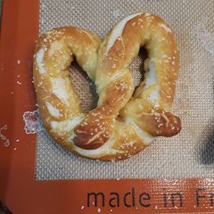 A picture of Homemade Soft Baked Pretzels.
