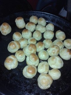 Una foto de Profiteroles o paté a choux
