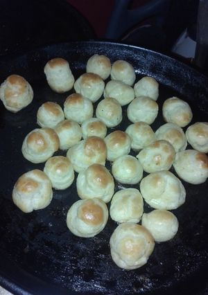 Una foto de Profiteroles o paté a choux
