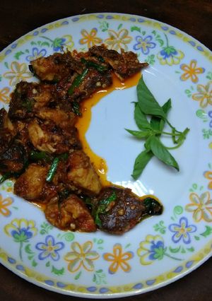 Foto resep Tongkol Pedas Kemangi