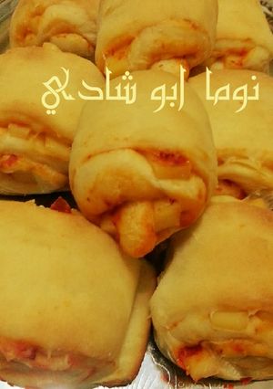 صورة لوصفة رولات الشيدر الحارة