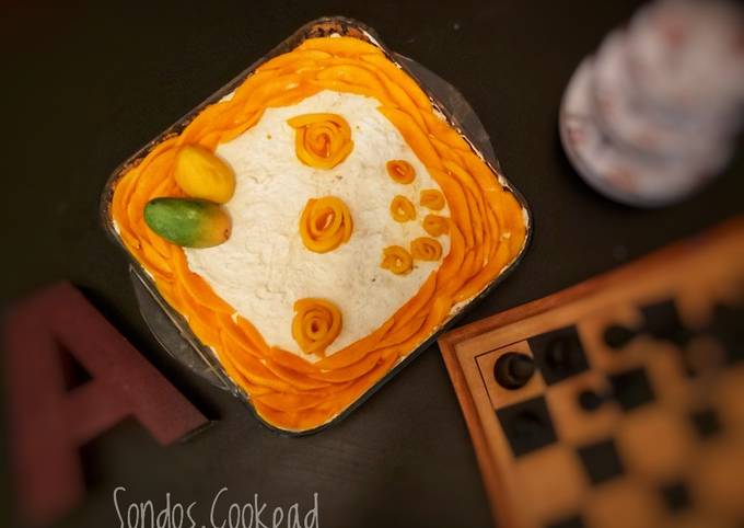 Recipe of Favorite Mango Cake 🥭