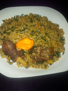 A picture of Local Jollof Rice.