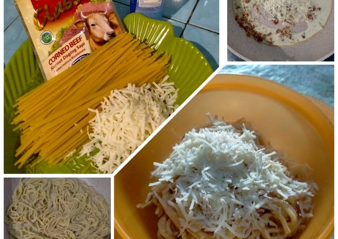 Cara bikin Spaghetti carbonara Cara bikin Spaghetti carbonara
