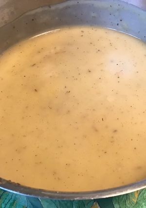 Une photo de Sauce façon béchamel au bouillon de pot au feu