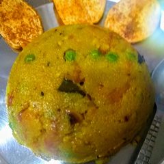 A picture of Masala Sooji Upma.