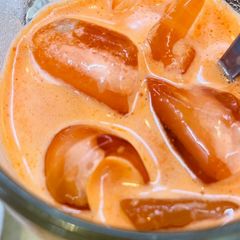 A picture of Ice Carrot Juice.