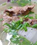 Canh cải thảo nấu xương heo