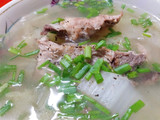 Canh cải thảo nấu xương heo