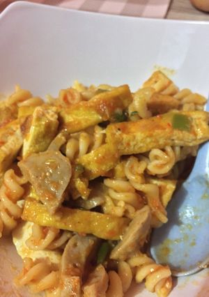 Foto resep Seblak fusilli baso dan tahu. Gampang