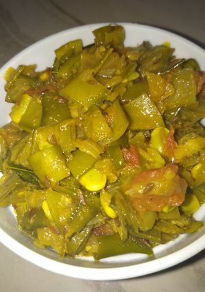 A picture of Ghevda Bhaji.