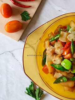 Foto resep Tumis Kikil cabe ijo