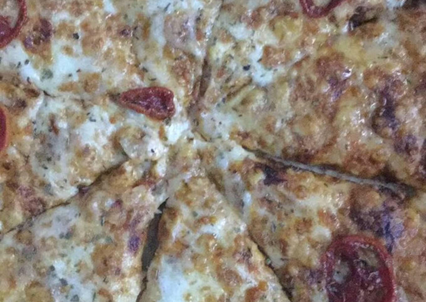 Homemade Extra Cheese Pizza