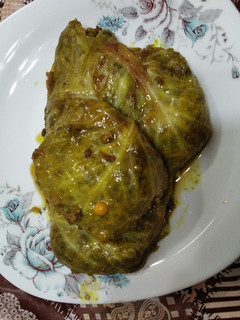 عکسی از دستور دلمه کلم برگ 😋 واییییییی نگم ازش 😍