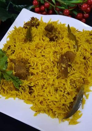 A picture of Beef Tehari 😋👌.