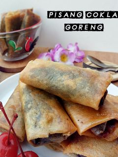 Foto resep Pisang Coklat Goreng (Piscok)