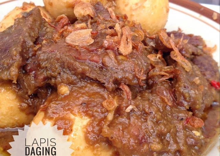 Resep: Lapis daging telur By @siti_alana Simpel