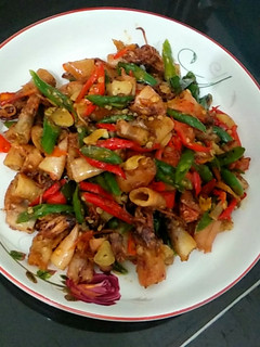 Foto resep Tumis Cumi Asin