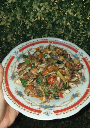 Foto resep Tongkol Suwir Pedas
